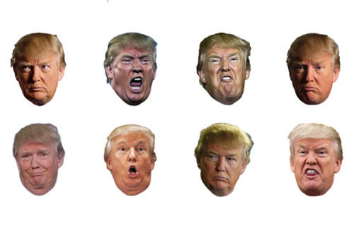 pegatinas de Donald Trump
