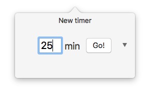 Temporizador de Tadam Pomodoro
