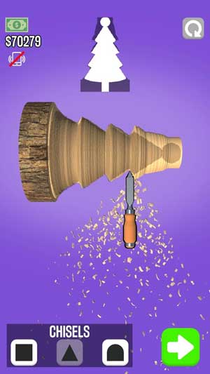 convertir la madera para crear un árbol de Navidad en el juego