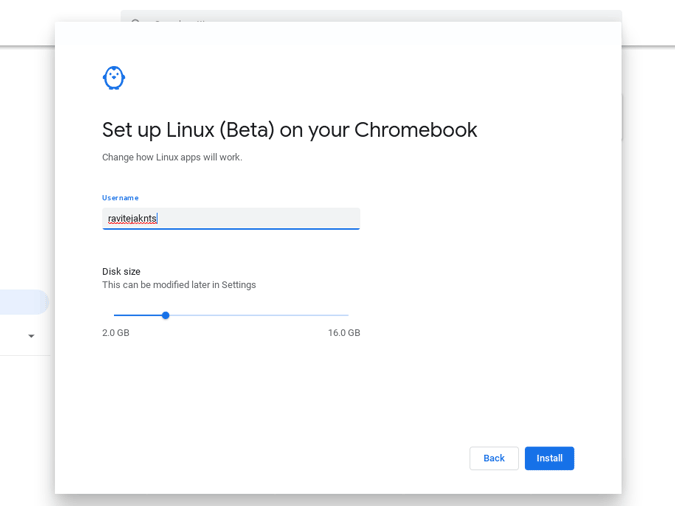 Cambiar el tamaño del disco de Linux mientras se instala