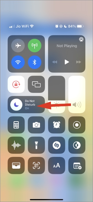 Desactivar el modo de enfoque en iPhone