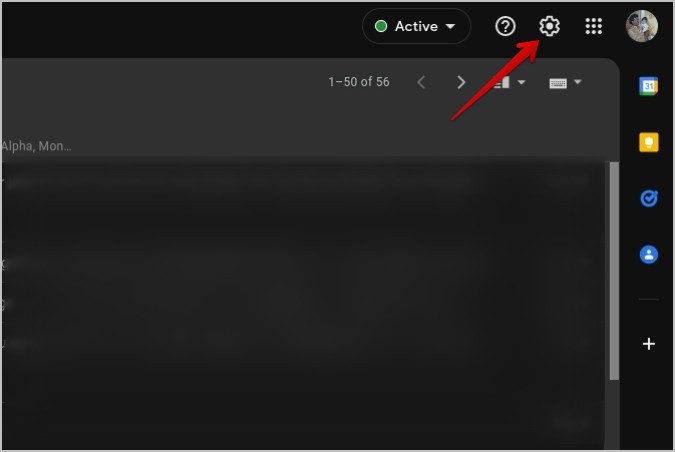 Configuración de apertura en Gmail