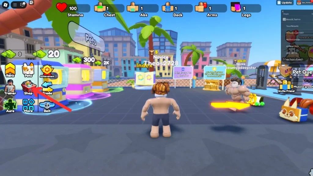 Redime los códigos de simulador de estrella de Roblox Gym