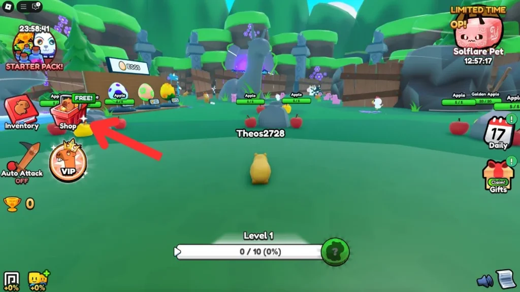 redimir códigos de evolución de Roblox Capybara