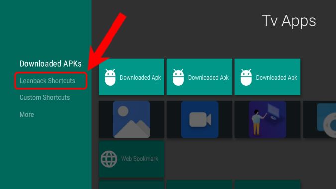 TV-Repo-Leanback-Shortcuts-Tab