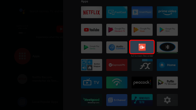 Azscreenrecorder-in-app-drawer