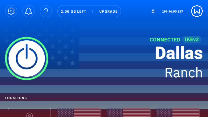 Windscribe VPN Android TV gratis
