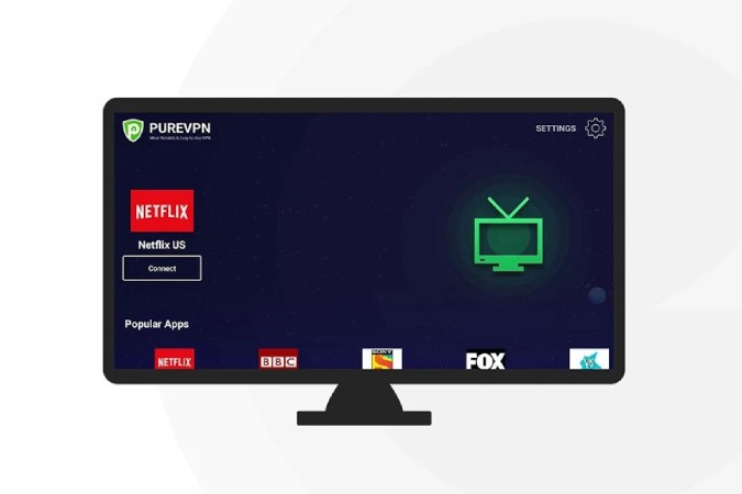 Aplicación pura de VPN Android TV