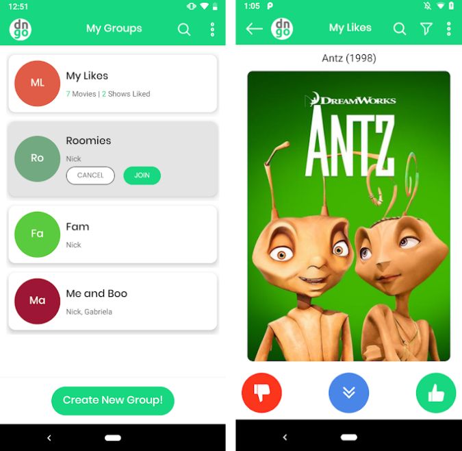 Dinggo -Android - Aplicaciones de Android para Netflix