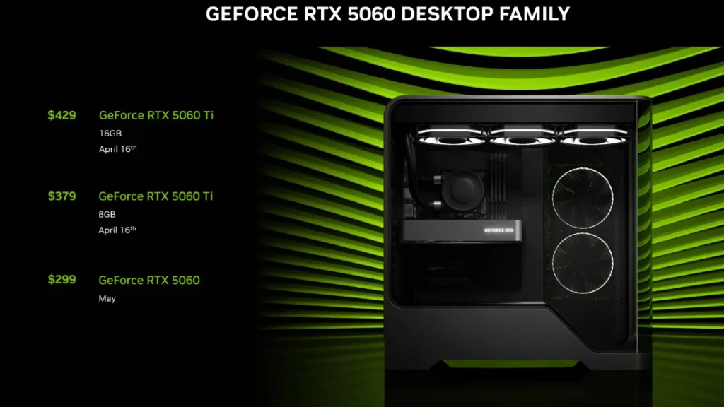 RTX 5060 Precio