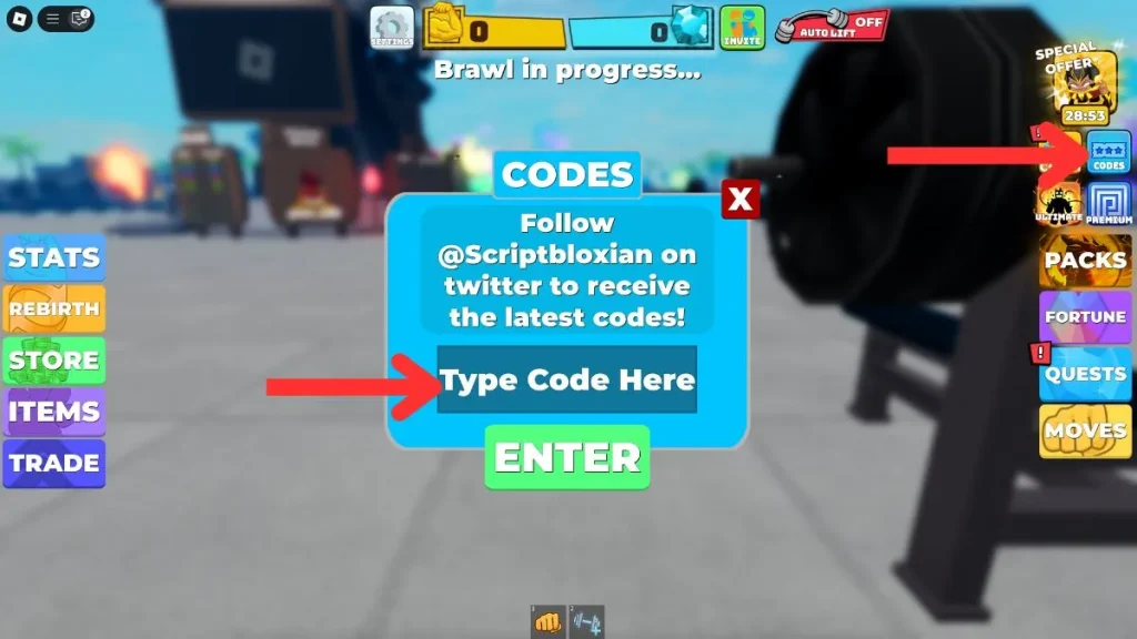 redimir los códigos de leyendas musculares de Roblox