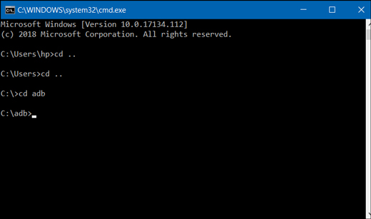 CMD ADB