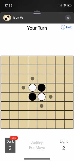 Juego de damas para iMessage