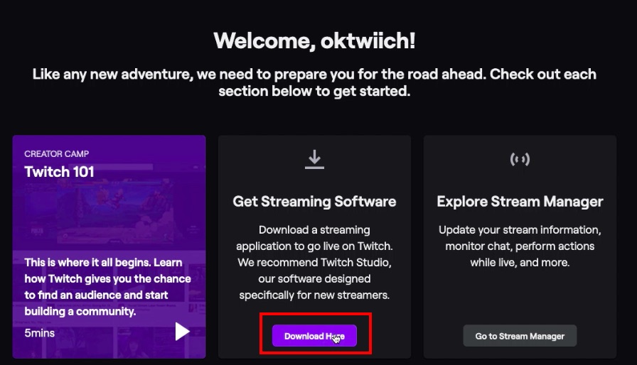 Twitch Stream beta