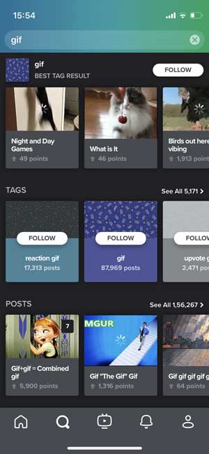 IMGUR Imagen/sitio de alojamiento GIF