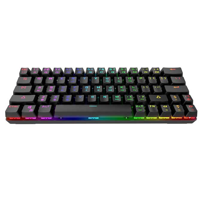 teclado mecánico con RGB