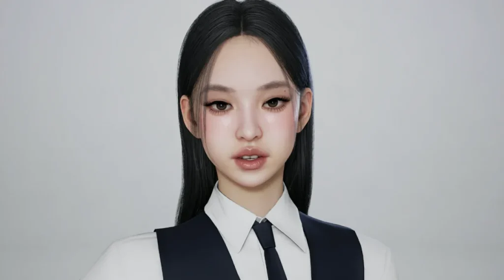 K-pop personaje preestablecido inzoi
