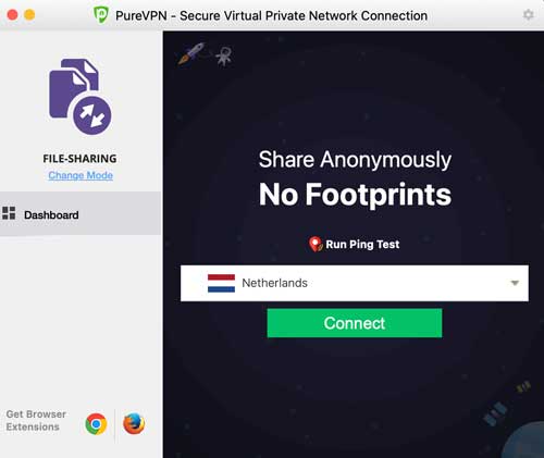 aplicación VPN en Mac