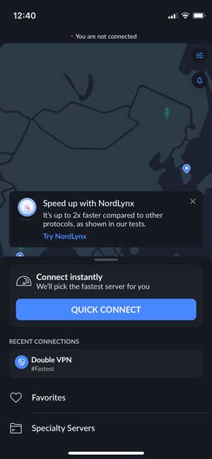 Pruebe con otra aplicación VPN, cuando VPN no se conecte al iPhone