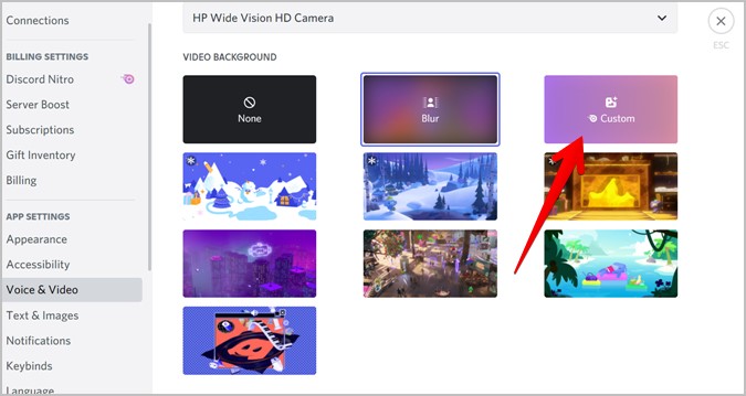 Discord Video Background personalizado