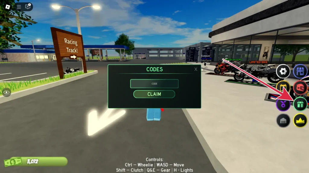 Cómo canjear los códigos de Motorush