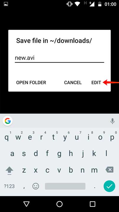 Convierta el video en Android con FFMPEG usando Termux