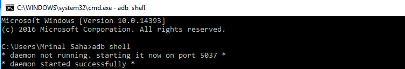 ostentado ADB-shell
