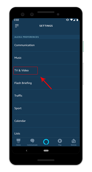 TV-Video-preferencias