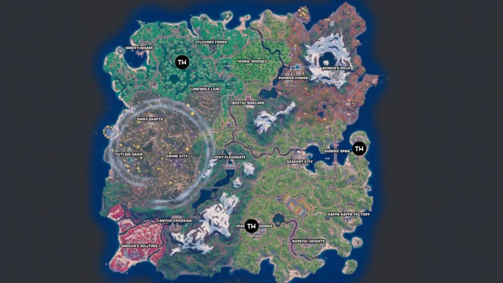 Ubicación de Scorpion en Fortnite