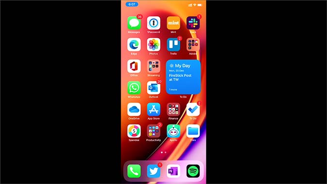 Pantalla de iPhone en Fire TV Stick