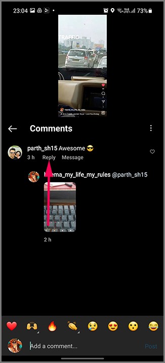 Responder Comentarios de Instagram con carretes