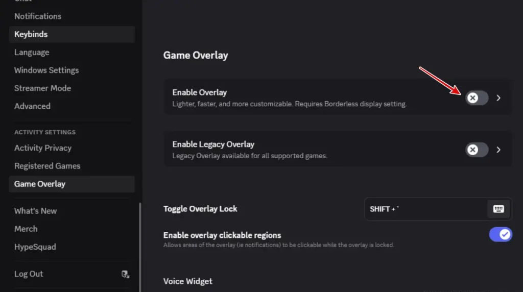 Superposición del juego de Steam