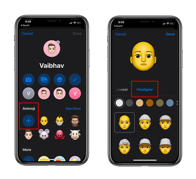 Cómo agregar máscara facial a Memoji en iOS 14