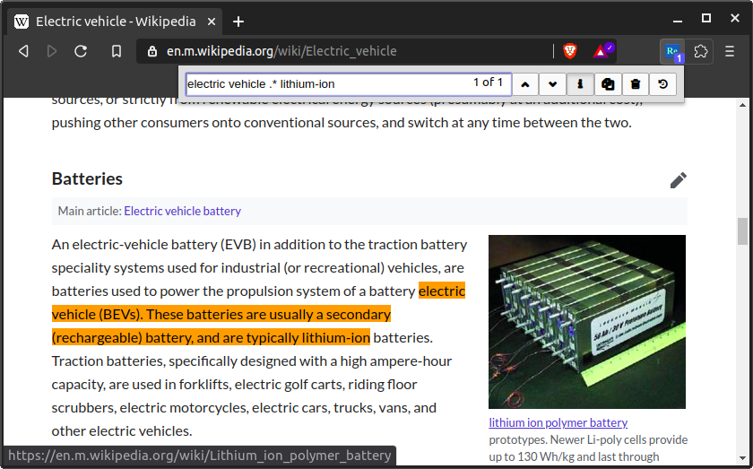 Chrome-Regex-Search-Chrome Advanced Find