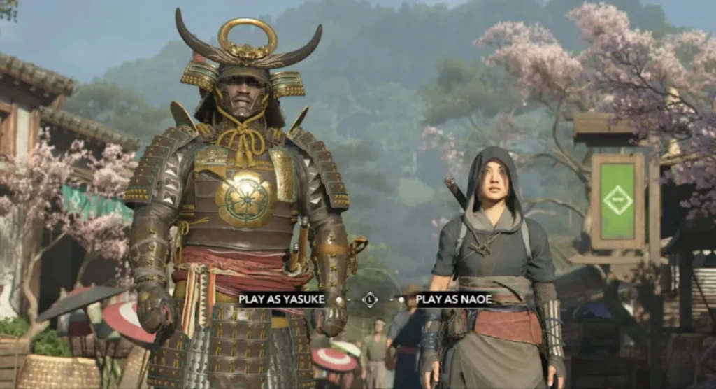 ¿Puedes cambiar personajes en Assassin's Creed Shadows?