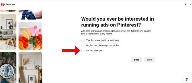 ¿Interestado en ejecutar anuncios en Pinterest? 