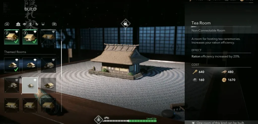 Assassin's Creed Shadows Temed Room Hideout Edificio