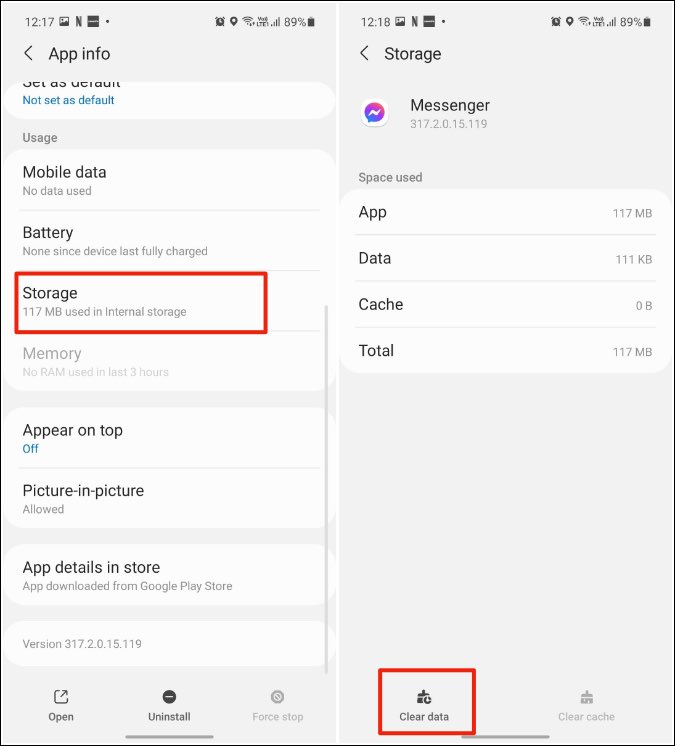 Datos de aplicaciones de Messenger de claro
