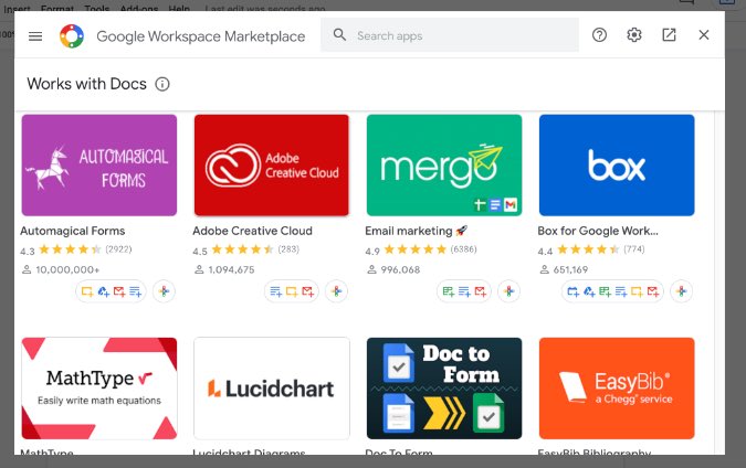 Google Workspace Markertplace