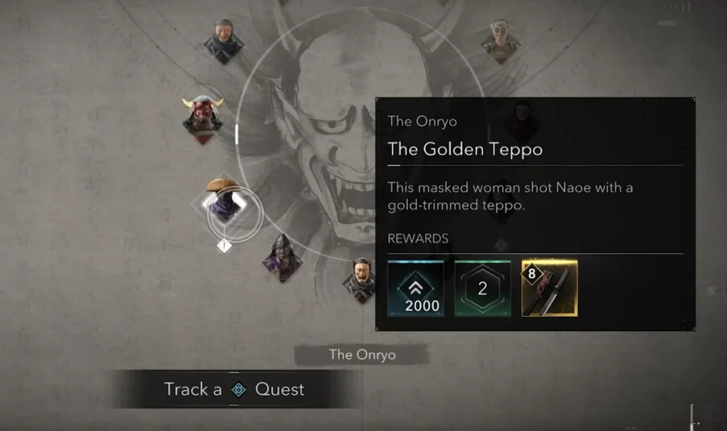 AC Sombras The Golden Tepo Quest