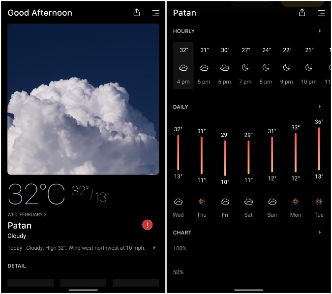 hoy clima para Samsung