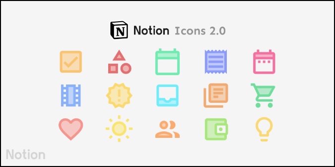 Iconos de noción personalizados