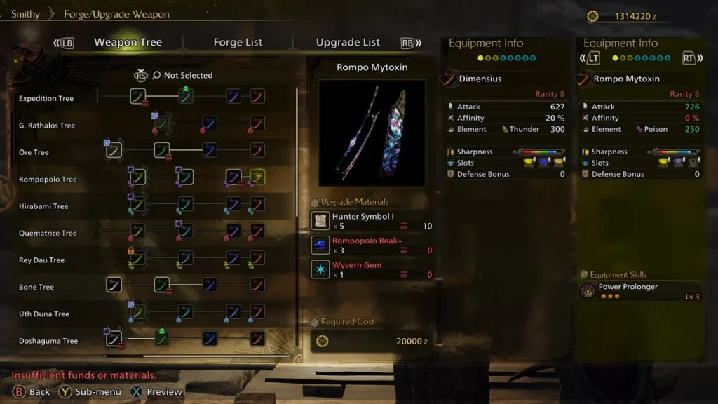La mejor espada larga en Monster Hunter Wilds