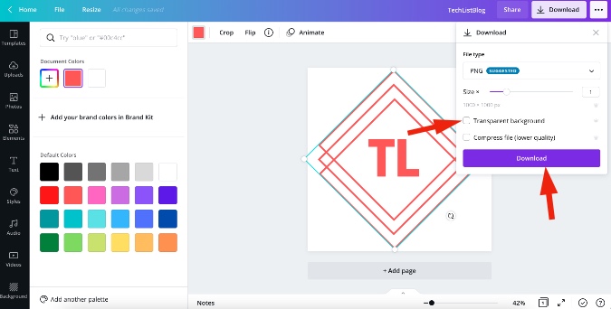 Descargar logotipo sin fondo