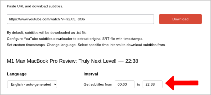 Cambiar la configuración del idioma para descargar subtítulos