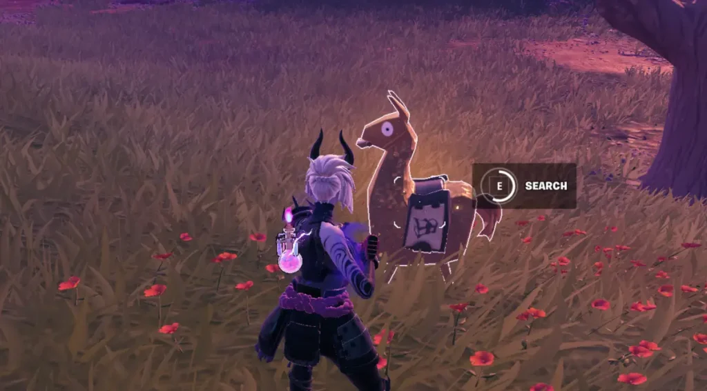 Ubicación de Golden Llama en Fortnite