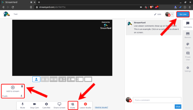 Dashboard_explane - YouTube múltiples transmisiones en vivo