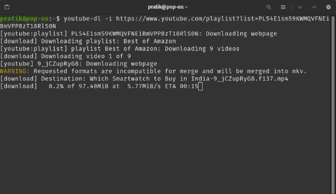 youtube-dl-downloading-playlist