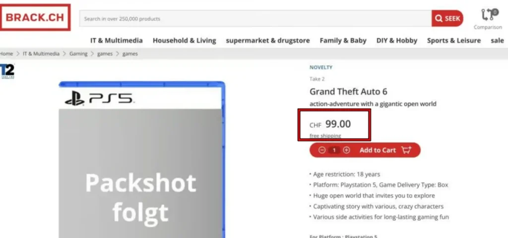 GTA 6 Precio 2