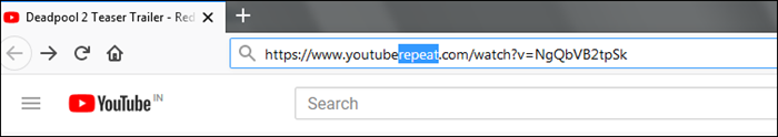 Agregue repetir para ver el contenido restringido en YouTube